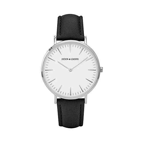 JOESON LEADERS Damen Uhr Analog Quarz mit Leder Armband