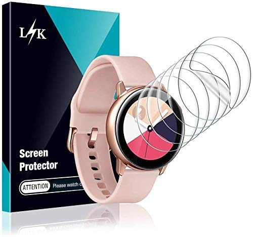 LϟK 6 Stücke Schutzfolie für Samsung Galaxy Watch Active 2 40mm / Galaxy Watch Active / Galaxy Watch 4 40mm - Folie HD klar Flexible Blasenfrei Kratzfest Premium-Qualität Flexibel Displayschutzfolie LϟK 6 Stücke Schutzfolie für Samsung Galaxy Watch Active 2 40mm / Galaxy Watch Active / Galaxy Watch 4 40mm - Folie HD klar Flexible Blasenfrei Kratzfest Premium-Qualität Flexibel Displayschutzfolie