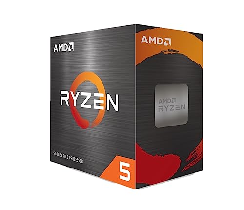 AMD Ryzen 5 4500 Prozessor (Basistakt: 3.6GHz, Max. Leistungstakt: bis zu 4.1GHz, 6 Kerne, L3-Cache 8MB, Socket AM4) 100-100000644BOX Schwarz