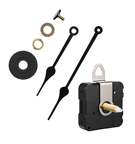 worahroe Lange Schaft Uhrwerk, Uhrwerk fĂŒr Wanduhr, DIY Wanduhr Bewegung Mechanismus mit 2 Paar HĂ€nde, DIY Uhr Reparatursatz worahroe Lange Schaft Uhrwerk, Uhrwerk fĂŒr Wanduhr, DIY Wanduhr Bewegung Mechanismus mit 2 Paar HĂ€nde, DIY Uhr Reparatursatz