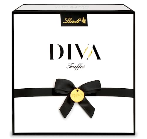 Lindt Schokolade - DIVA Pralinés Collier | 182 g | Pralinen-Schachtel mit 16 Pralinen in 4 köstlichen Sorten | Pralinengeschenk | Schokoladengeschenk Lindt Schokolade - DIVA Pralinés Collier | 182 g | Pralinen-Schachtel mit 16 Pralinen in 4 köstlichen Sorten | Pralinengeschenk | Schokoladengeschenk