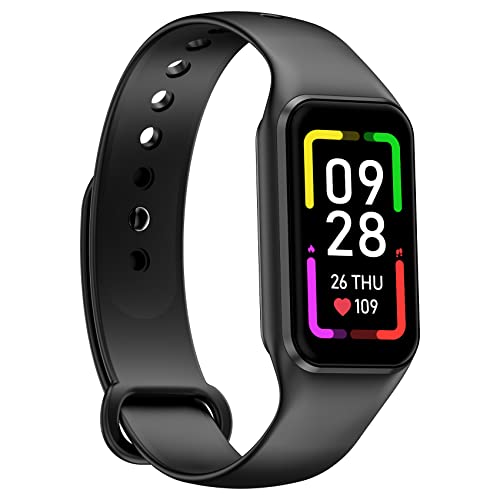 Blackview Smartwatch Herren Damen, Wasserdicht Fitnessuhr 1,47 Zoll Farbdisplay, Fitness Tracker mit SchrittzÃ¤hler Schlafmonitor Herzfrequenz, Sportuhr mit 24 Sportmodi Smart Watch fÃ¼r Android iOS