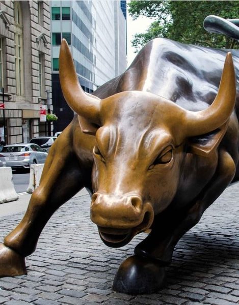 The Bull of the Wall Street